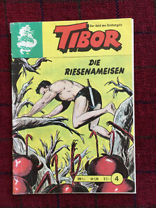 Tibor - Der Held des Dschungels -- Comic Nr. 4 - "Die Riesenameisen" -- 1971