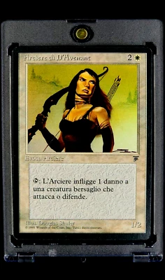 1995 MTG Magic The Gathering Italian Legends Arciere di D'Avenant Archer - Image 1 of 4