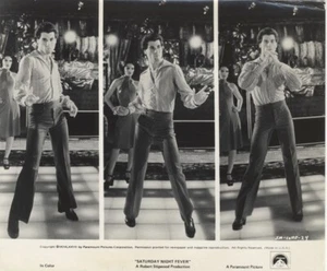 John Travolta Original Photo Saturday Night Fever 1977 disco dancing montage - Picture 1 of 1