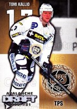 1999-00 Finnish Cardset #139 Tomi Kallio