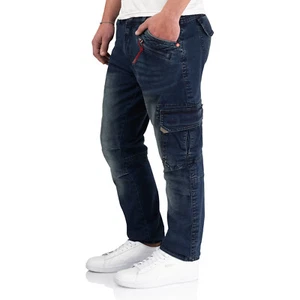 Timezone BenTZ Herrenhose Cargohose lässig modern Jeanshose BEN3858 - Bild 1 von 8