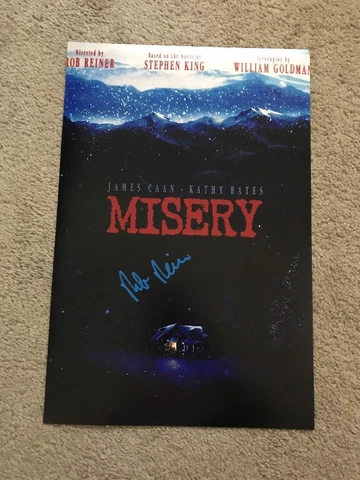 Rob Reiner Signed 12x18 Photo w/ EXACT PHOTO PROOF MISERY Misery Cover