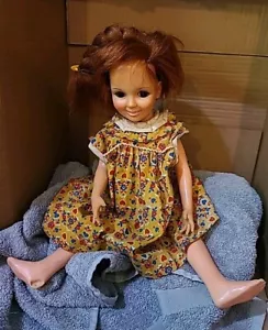 Vintage 1968 Ideal Crissy 18" Puppe mit wachsenden roten Haaren - Bild 1 von 10