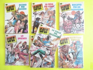 COLT # 1/7 SERIE COMPLETA WESTERN 1990 RENZO BARBIERI EDITORE RISTAMPA JESUS - Bild 1 von 9