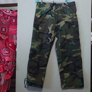 Marine Corp. Tennier Industries 2G ECWCS Trousers Cold / Wet Weather - M. Camo - Picture 1 of 8