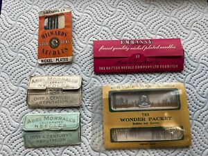Vintage Packets Milward  Needles ,Embassy, Abel Morralls X2 The Wonder Packet