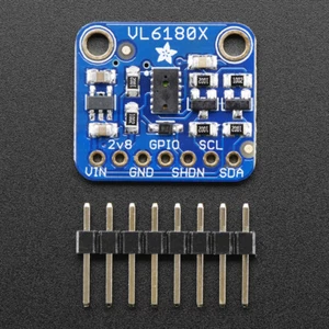 Sensor de distancia Time of Flight Adafruit VL6180X (VL6180) para p. ej. Arduino, 3316 - Imagen 1 de 3