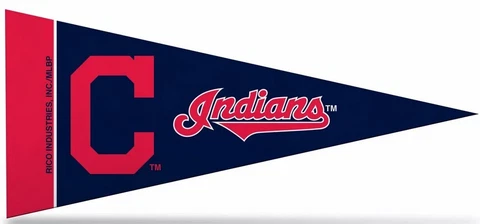 Cleveland Guardians (Old Logo) Mini Pennants, 4" x 9" - Licensed by Rico Cover