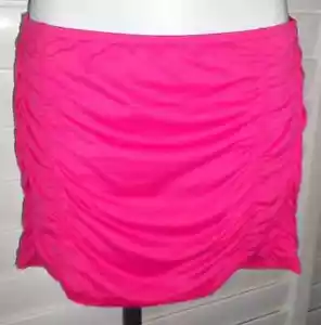 DKNY ROSE SHIRRED SWIM SWIMSUIT COVER UP SKIRT SIZE M NWT $72 - Picture 1 of 2