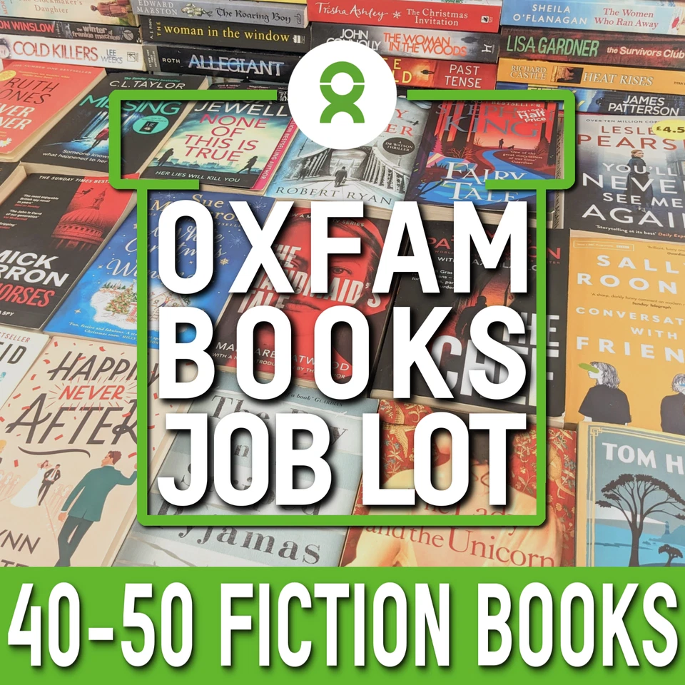 Wholesale Books Job Lot - 40-50 Fiction Books / Novels - FREE SHIPPING - Used F2 - Image 1 of 4