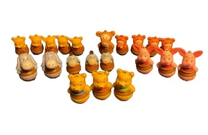 【Free Shipping】Disney Winnie The Pooh Self-Righting Dolls 21 Bodies - Picture 1 of 18