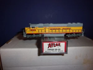 N SCALE ATLAS/49305 MISSOURI PACIFIC/5025 EMD SD50 DECODER READY - Picture 1 of 2