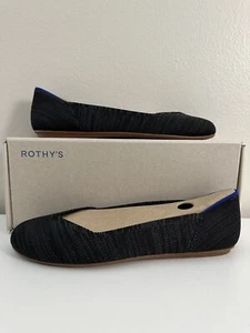 Rothy’s The Flat Damen - schwarz meliert - Größe 9 - brandneu!! - Bild 1 von 6