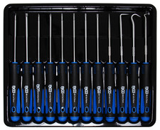 Set 12 pz Cacciaviti e Ganci di Precisione BGS8833