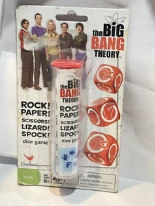 THE BIG BANG THEORY dice game Sheldon's alternative to paper scissors rock BNIP - Picture 1 of 3