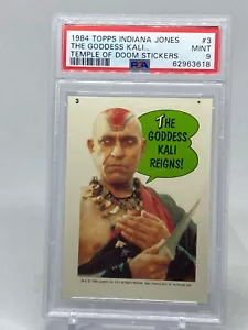 1984 Indiana Jones Temple Of Doom #3 The Goddess Kali Reigns PSA 9 - Pop 1 - Picture 1 of 2