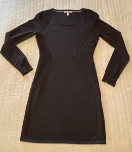 Victoria’s Secret Women’s Knit Sweater Sheath Dress Gray S Mini Long Sleeve - Picture 1 of 10