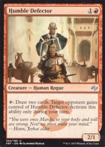 HUMBLE DEFECTOR 104/185 FATE REFORGED MTG MAGIC LP - Picture 1 of 1