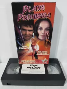 Playa Prohibida Sasha Montenegro Jose Alonso Jaime Garza (VHS Spanish) - Picture 1 of 5