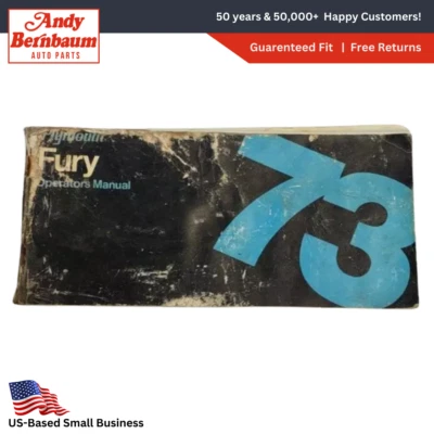 Manuale Di Istruzioni E Manutenzione Per Proprietari E Operatori Plymouth 1973. - Immagine 1 di 4