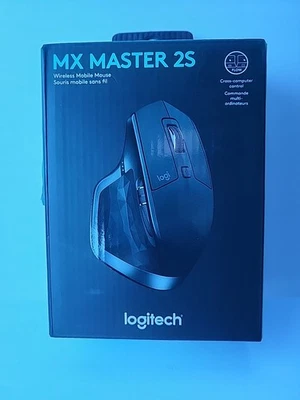 Logitech MX Master 2S Wireless Mouse, Bluetooth Ergonomic Mouse for PC & Mac - Image 1 of 4