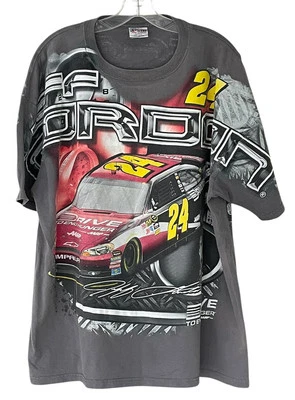 Auténtico Jeff Gordon Drive End Hunger All Over Print Nascar Racing XXL Chase Foto 1 de 4