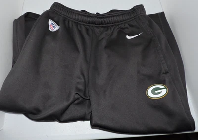 Nike Green Bay Packers Men Sweatpants Size Small Grey Therma-Fit Training NFL - Image 1 of 4