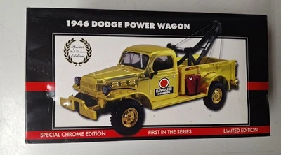 Ertl Havoline 1946 Dodge Power Wagon специальное хромированное издание 1:25 2006 запечатанный B3 - Изображение 1 из 4