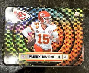 2025 Panini Football Patrick Mahomes Collector's Tin Lunch Box TIN ONLY - Picture 1 of 6