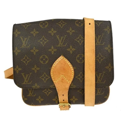 LOUIS VUITTON CARTOUCHIERE MM SHOULDER BAG MONOGRAM M51253 SL0924 NQ01532 - Image 1 of 4