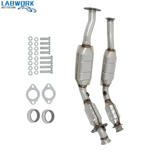 Left+Right Catalytic Converter For Ford Crown Victoria Mercury Grand Marquis - Picture 1 of 12