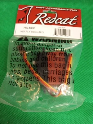 Redcat HX-6CP HEXFLY Servo Blackout Caldera XB Earthquake Tornado 6KG - Image 1 of 2