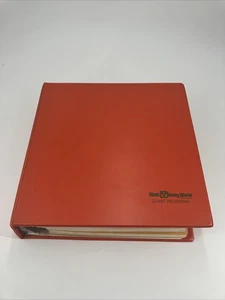 Vintage Walt Disney World Guest Relations Mitarbeiter Mappe schneller Versand - Bild 1 von 24