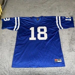 Indianapolis Colts Nike Team Trikot Herren XL Blau Payton Manning #18 Vintage 90s - Bild 1 von 12