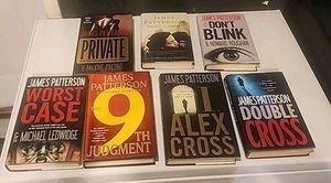 Lot Of 7 Random James Patterson HardCover Books - Picture 1 of 17