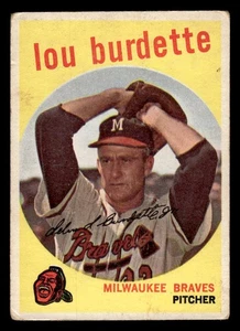 1959 Topps #440 Lew Burdette - GD-VG *TedsCardShack* - Picture 1 of 2