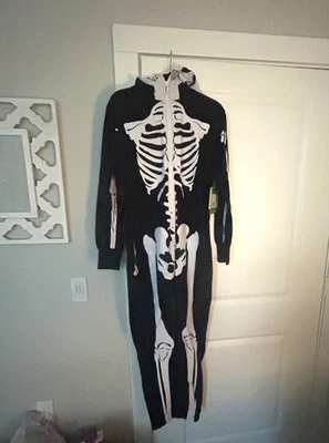 Macacões 19 TIPSY ELVES UMA PEÇA MÁSCARA COM ZÍPER ESQUELETO ***Vários Tamanhos*** - Imagem 1 de 4