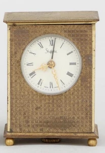 Vintage Art Deco Sheffield Miniatur Wecker Reiseuhr - Bild 1 von 4