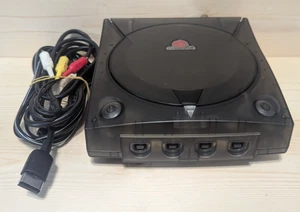 Sega Dreamcast Clear Smoke Black W/GDEMU New Battery & Reset Fuse Includes Cable - Picture 1 of 12