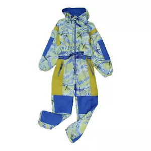 Vittorio Rossi Skianzug | Vintage Damen Blau Funky Skifahren Sportbekleidung Schneeanzug - Bild 1 von 3