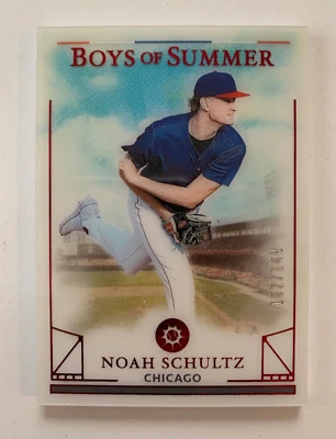 2024 Panini Boys of Summer NOAH SCHULTZ #ed 102/149! Chicago Cubs - Image 1 of 2