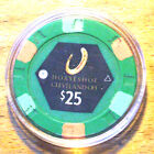 (1) $25. Horseshoe Casino Chip - Cleveland, Ohio - Primary Chip - 2012