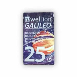 Med Trust Wellion Galileo Strisce Reattive GLU Misurazione Glicemia, 25 Strisce - Foto 1 di 1