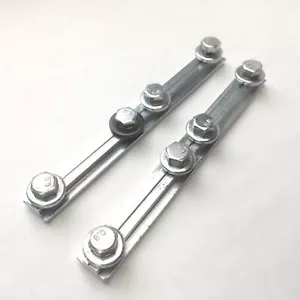 Lot of 2 Bosch Rexroth 3842528746 Profile Connector 180mm Length, 10mm Slot, N10 - Picture 1 of 4