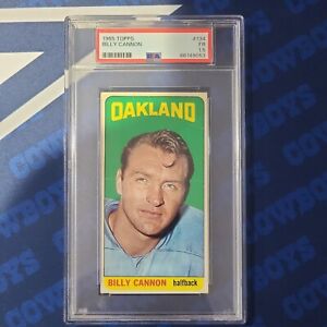 1965 Topps Billy Cannon PSA 1.5