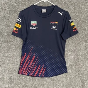 Puma Red Bull Racing 2021 Functional Team Shirt Teamline RBR F1 Sz Small - Picture 1 of 6