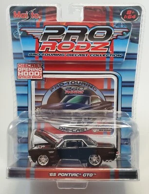 Maisto 1965 Pontiac GTO Pro Rodz Diecast 1:64 Scale Pro Touring Classic Hot Rod - Image 1 of 3
