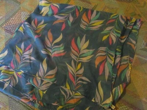 Multicoloured 'Leaf' Women's Scarf/ Beach Wrap - Very soft & Lightweight - Picture 1 of 2