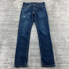 Abercrombie & Fitch Jeans Size 28x30 Mens Langdon Slim Stretch Blue Denim