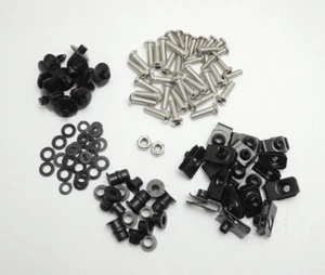 Stainless Fairing + Screen bolt set for Yamaha YZF R1 1998 1999 2000 2001 - Picture 1 of 1